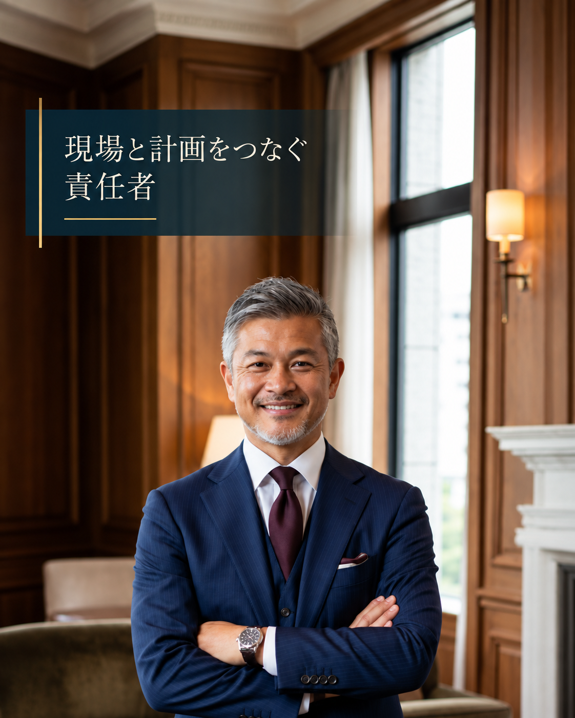 青凪建設 工程統括責任者 佐藤建太